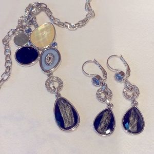 lia sophia necklace and earrings.